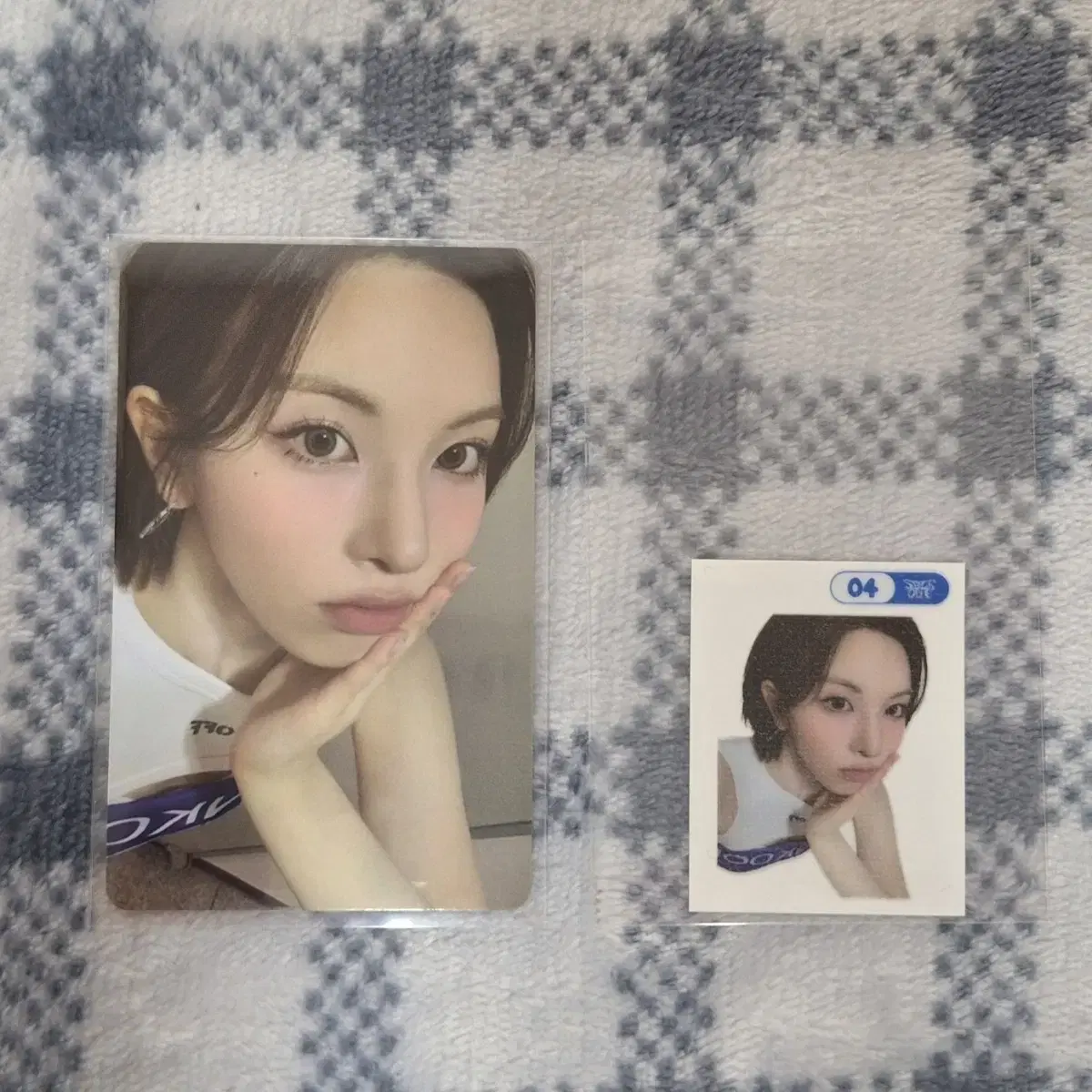 nmixx bae Dankook University The Hyundai 5만원 photocard