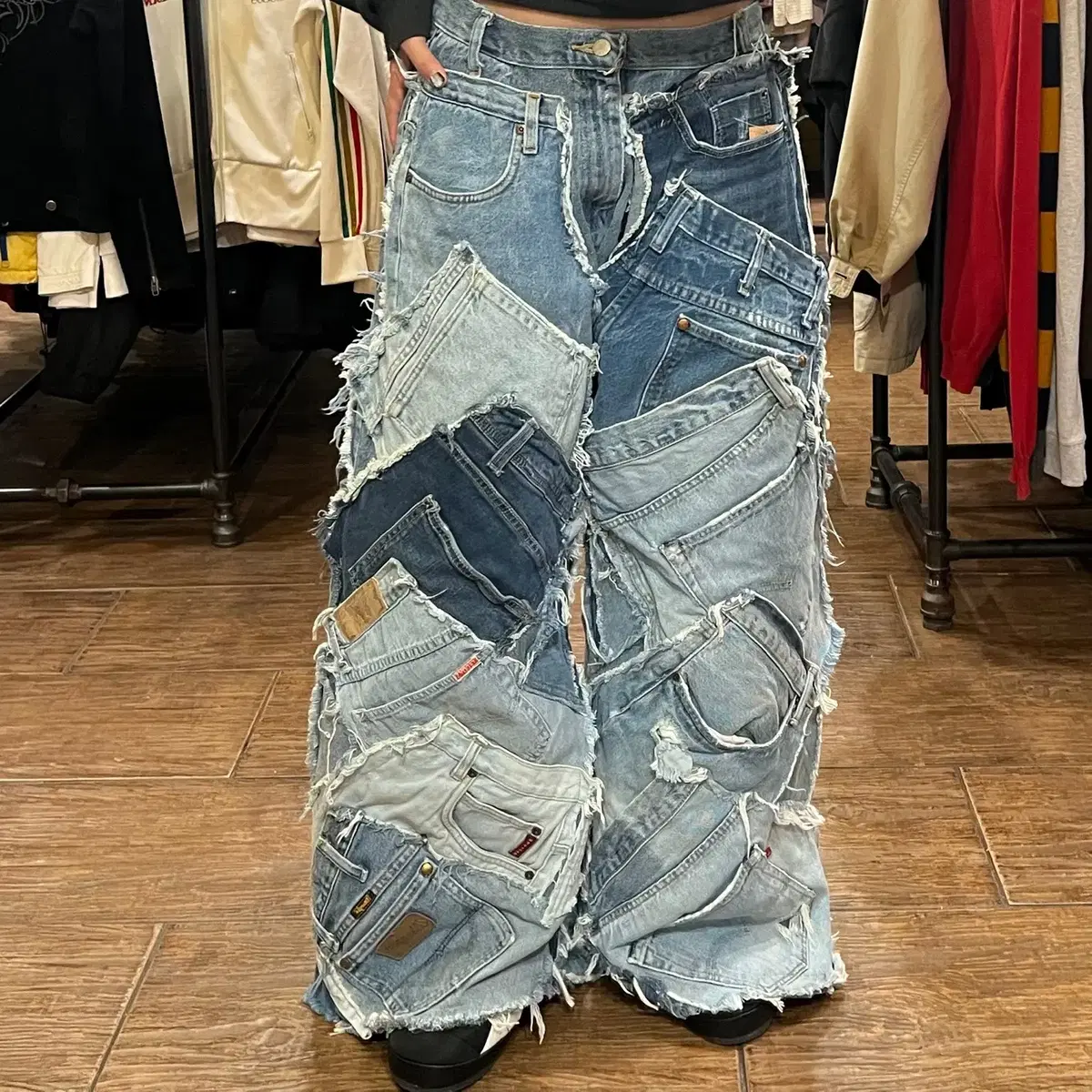 [HI]Wrangler Custom Remake Denim Pants