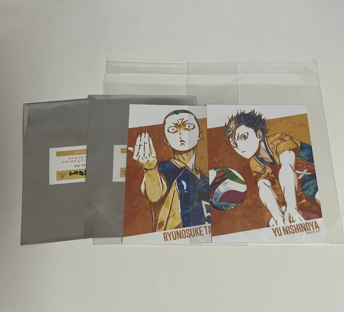 Haikyuu Original postcard Nishinoya U,Tanaka in bulk