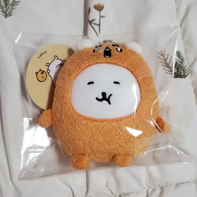 농담곰 고로케 탈 마스코트 인형 키링 나가노마켓