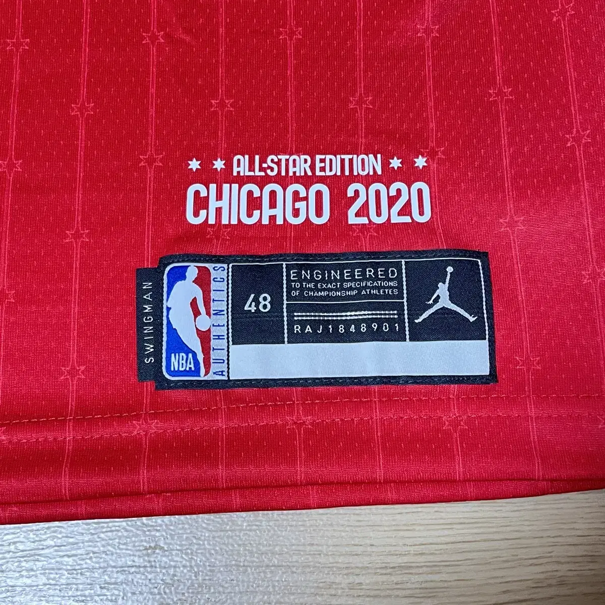 르브론 제임스 2020 NBA 시카고 올스타 스윙맨 저지