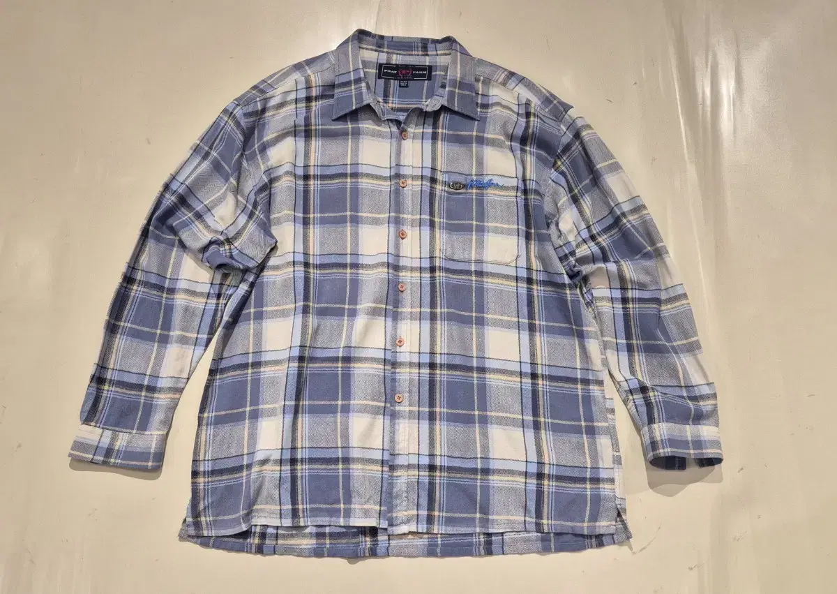 2XL>00sFat Farm HBT Check Shirt