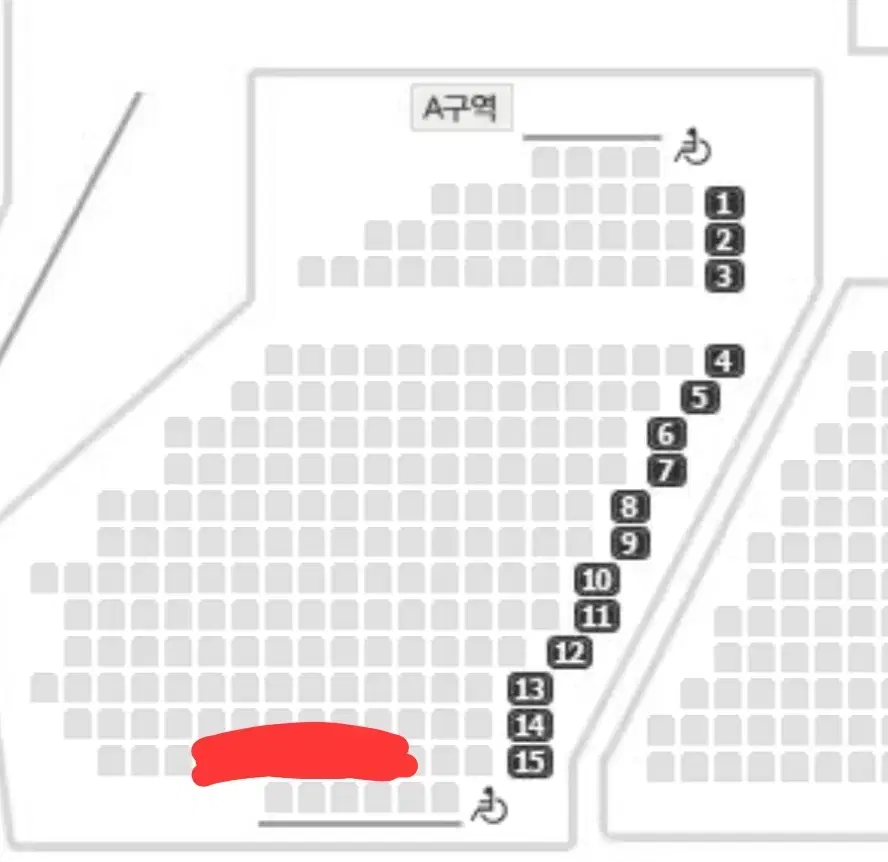 루시 엑디즈 라이브온 / 1층 A구역 2연석