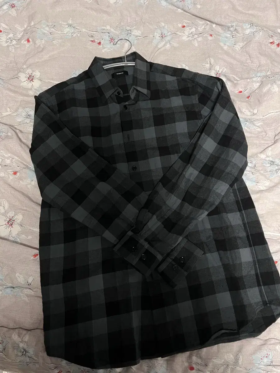 Terry Check Shirt size medium