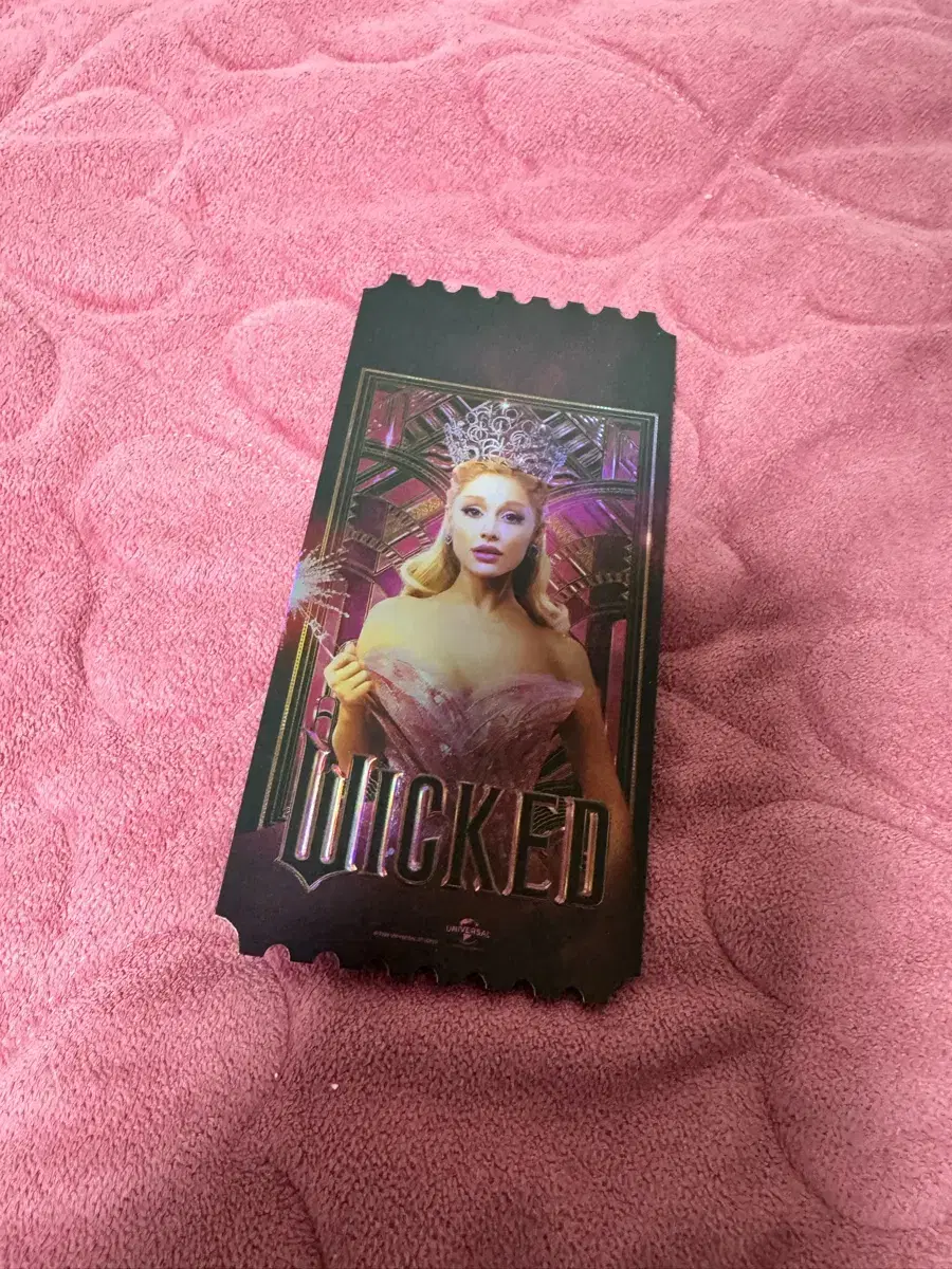 Wicked Original Ticket B Ariana Grande Ver.