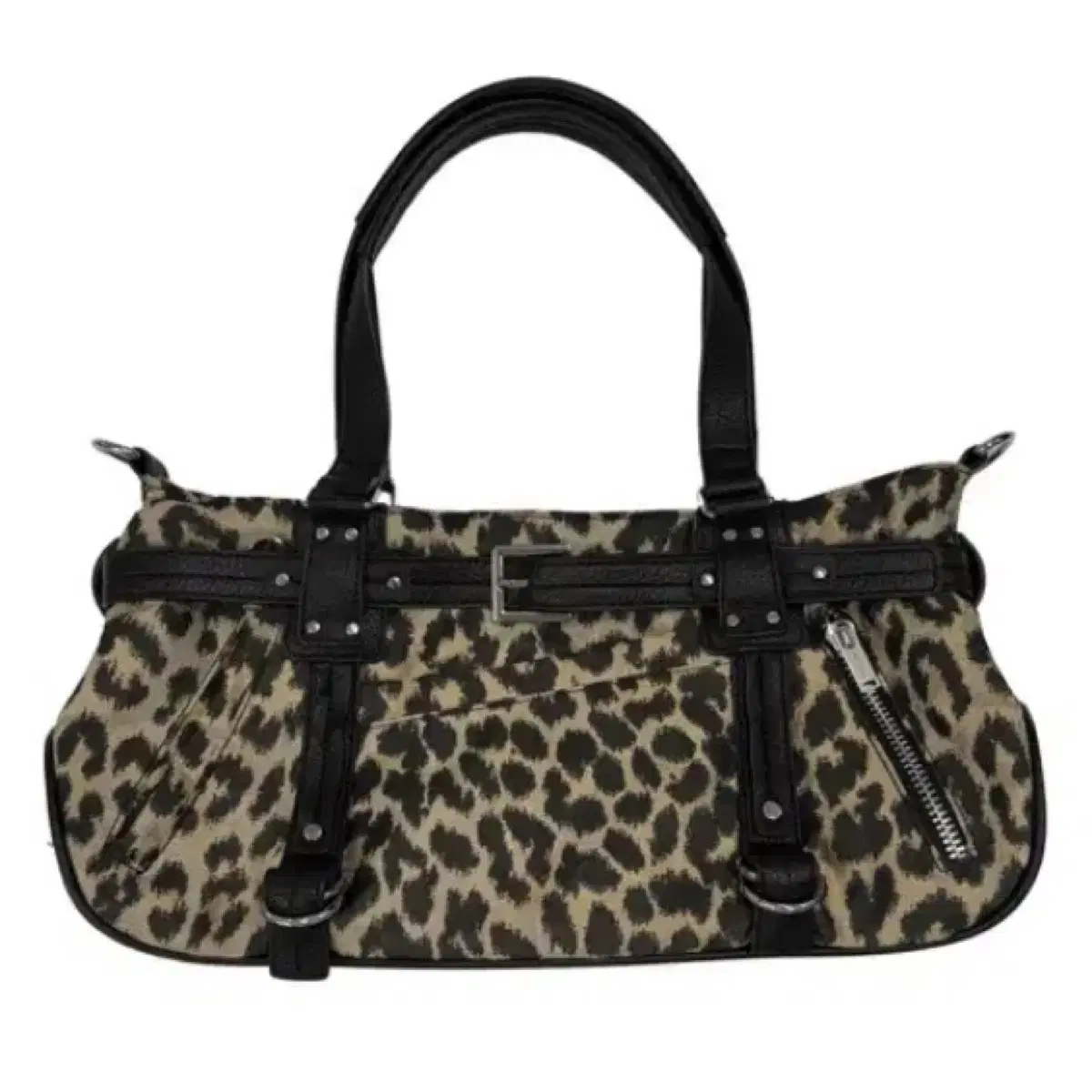 페일제이드 더플백 레오파드 Belted Duffle Bag Leopard