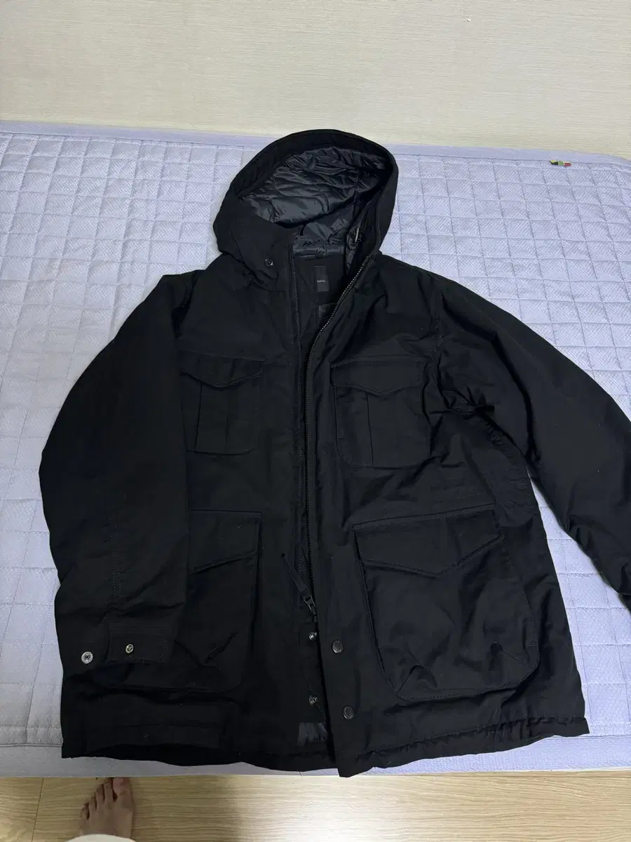 Uniqlo Engineered Utility Jacket Black M