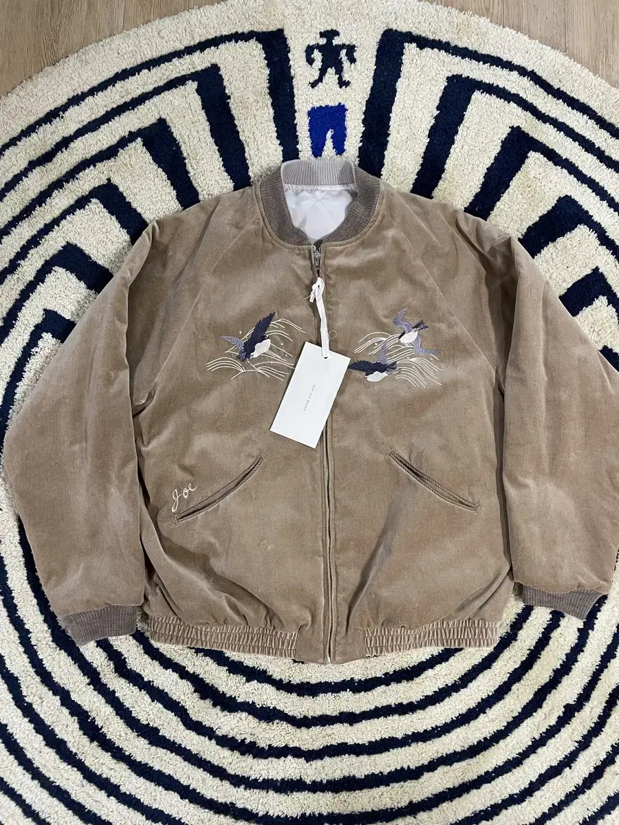 Old Joe Velvet Suede Jacket Dune 40