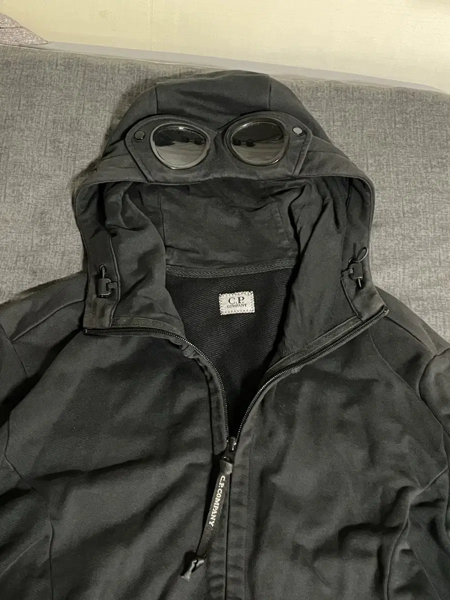 CP Company Genuine Goggle Hood Zip Up