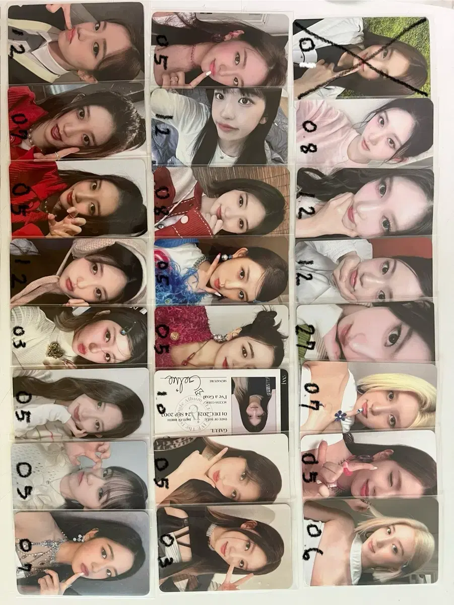 ive photocard bulk transferring *unstanning*