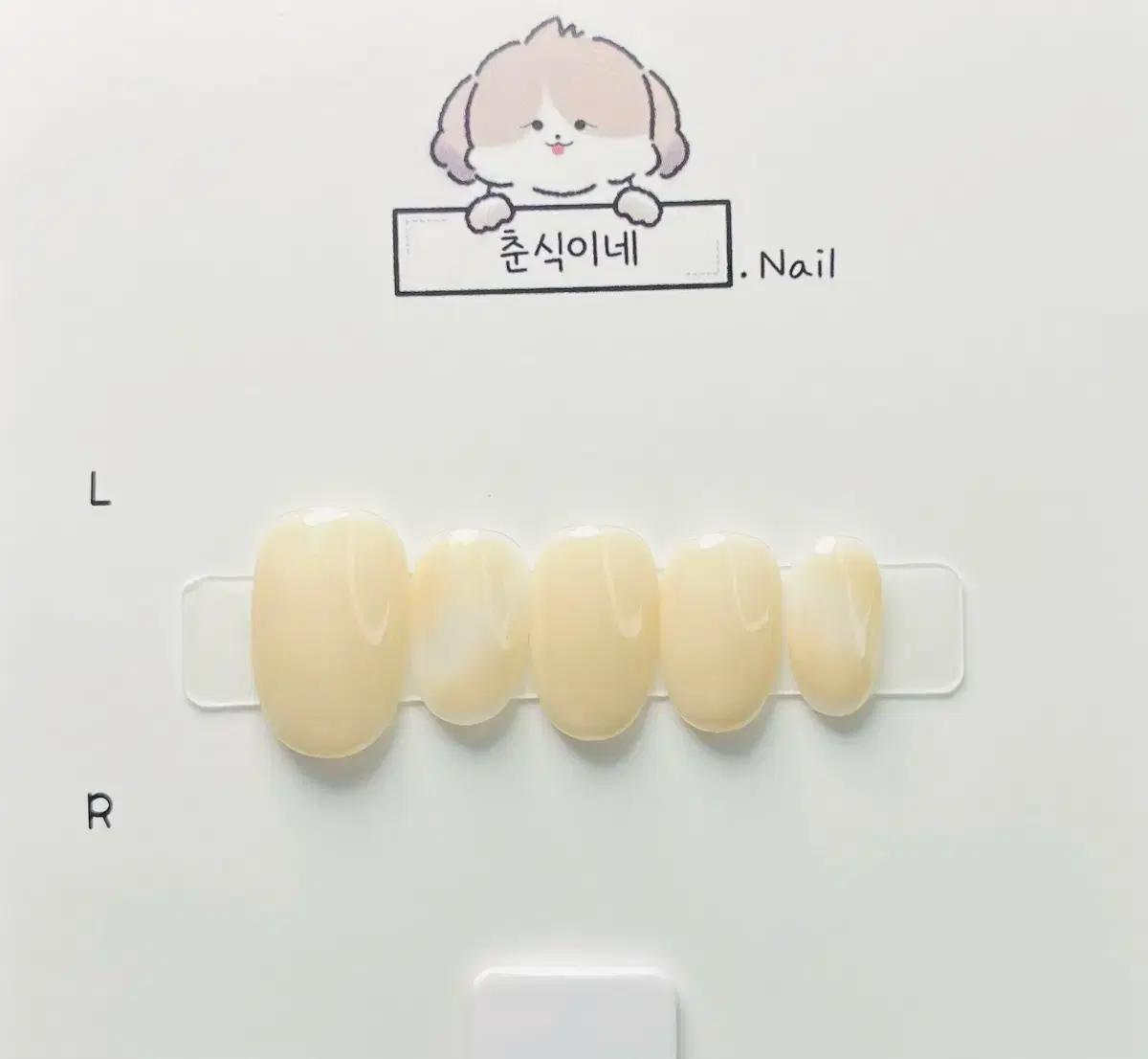 오트밀마블 수제네일팁