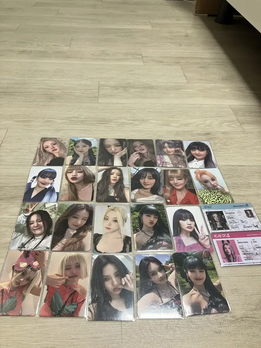 Gidles photocard idle photocard Postsets bulk minnie miyeon soyeon yuqi Shuhua