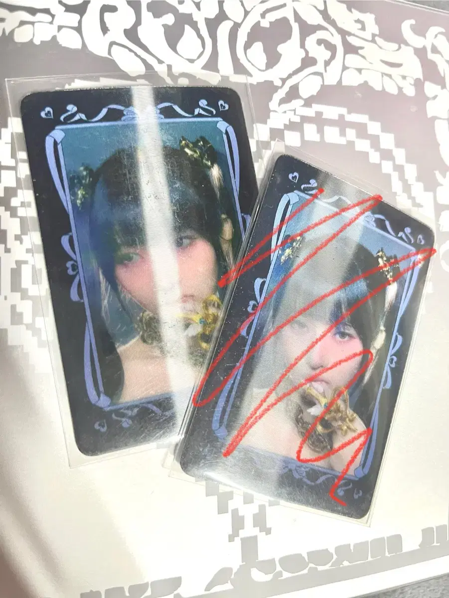 ive yujin & lay lenticular