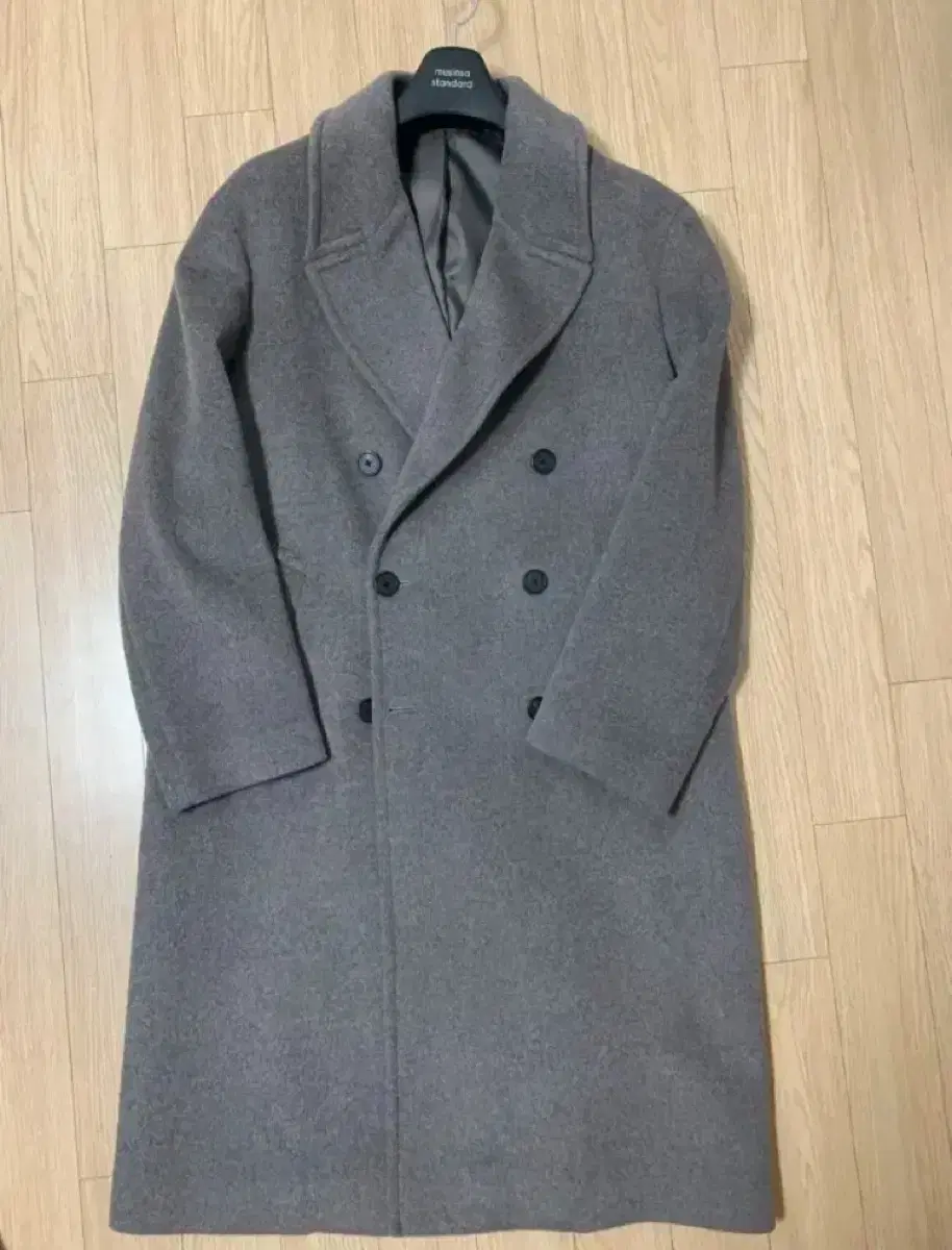 [M] Gentleman's Standard Cashmere-Blend Double-Coat Tope