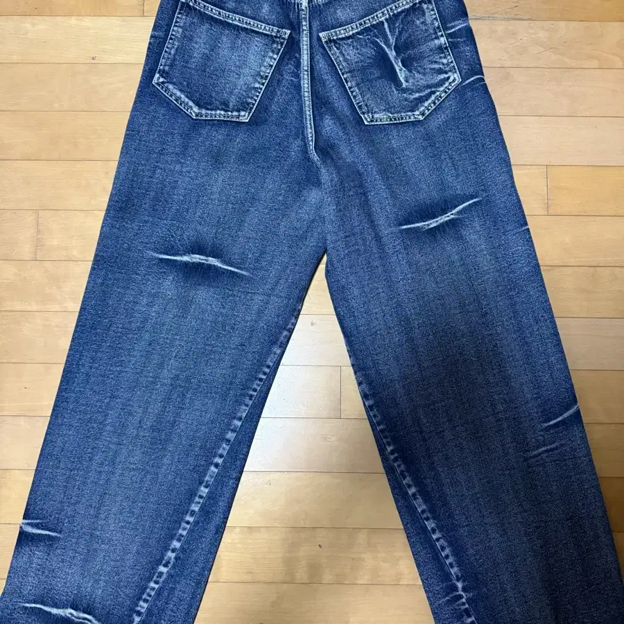 메종미네드 PINCH WIND DENIM PANTS BLUE 46사이즈