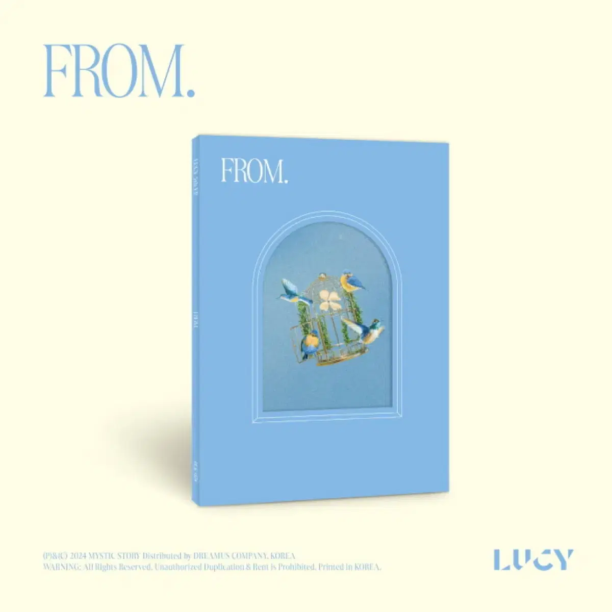 1 unsealed album from Lucy (from) (photocard x)