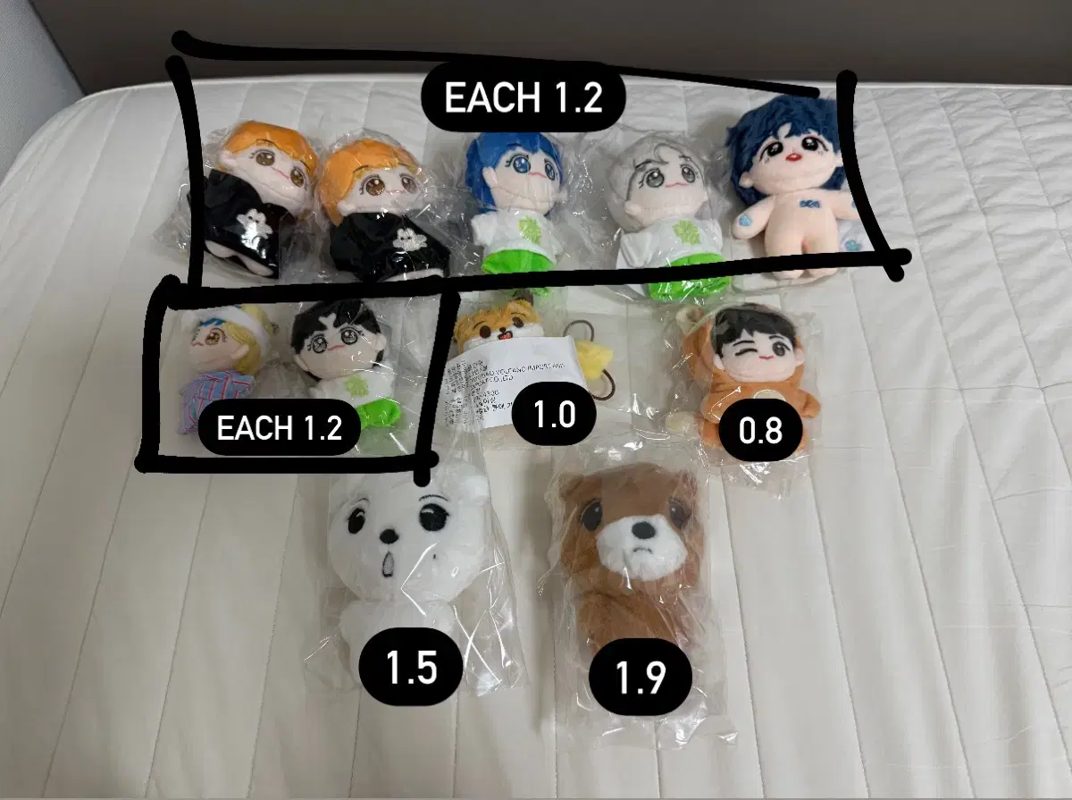 NCT Imabong Lee Dongbae Keum Citrus Jam Blbejam Lemon Jam jaemin renjun haechan doll WTS