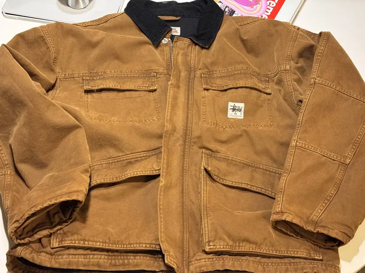 [XL] Stussy stussy Washed Canvas Jacket