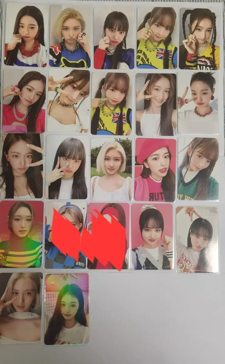 ive, iz*one, eunbi kwon, yuri jo, yena photocard, album sell in bulk