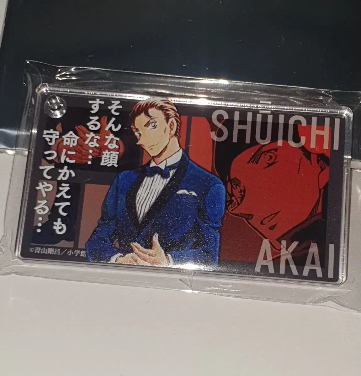 Detective Conan 30th Anniversary Exhibition Yokohama Akai acrylic block sold