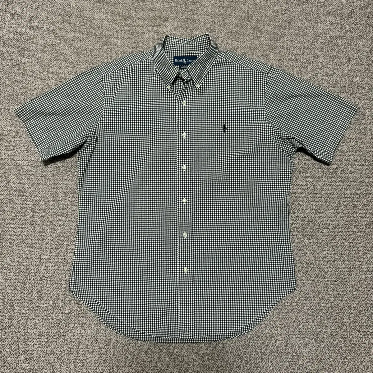 L Polo Ralph Lauren Check Short Sleeve Shirt