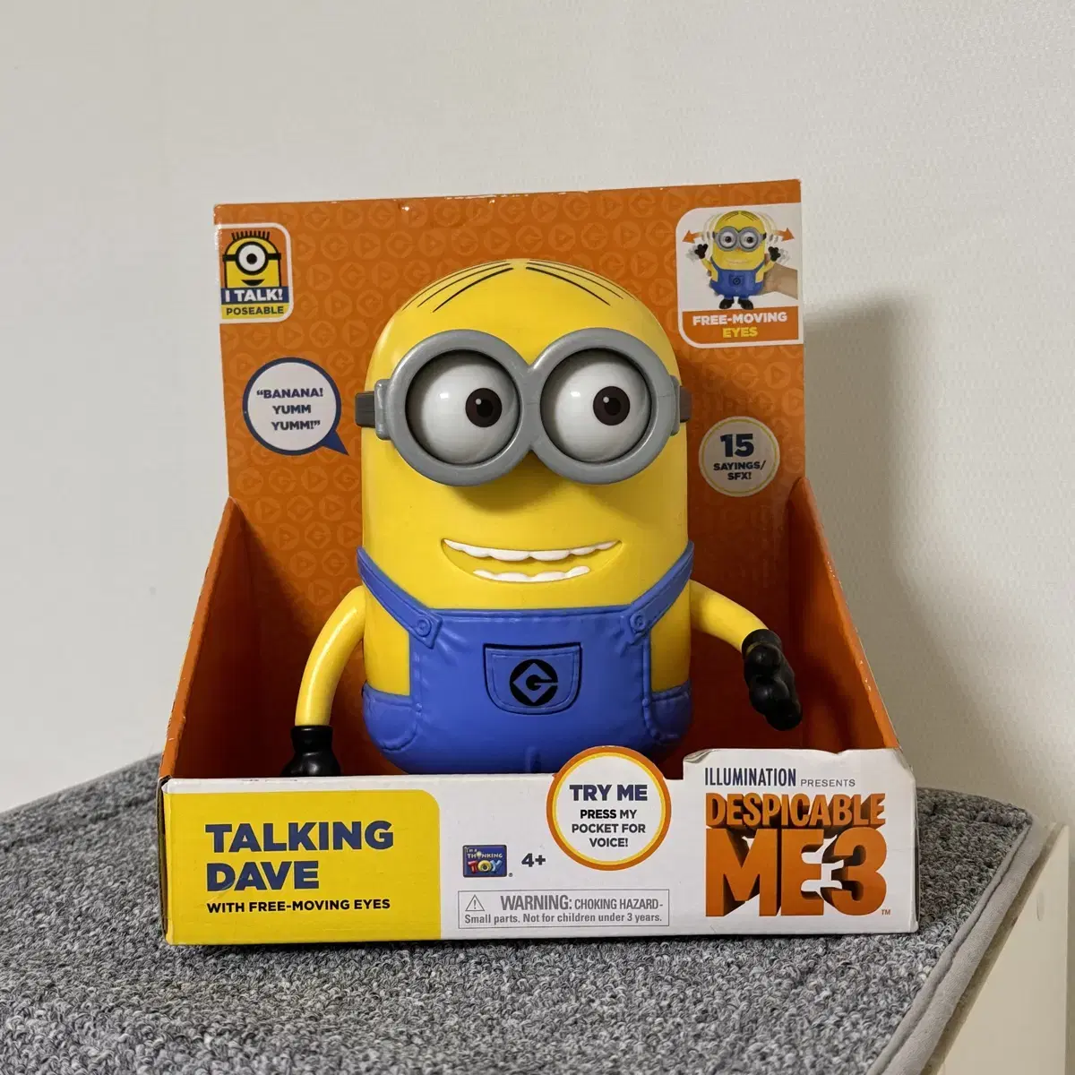 Minions Dave Talking Figure