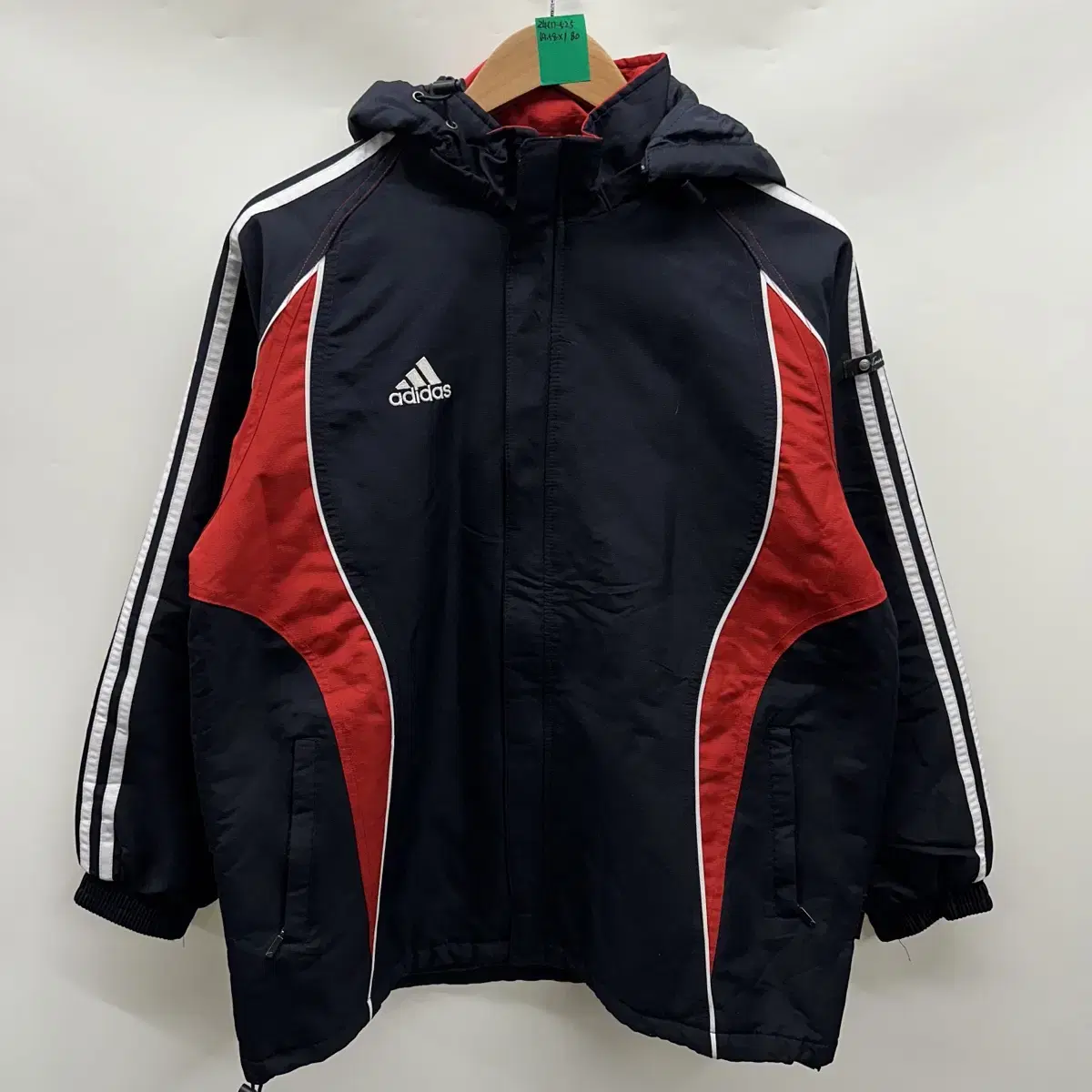 [Genuine/95] Adidas Old School Samsun Navy Padded Windbreaker