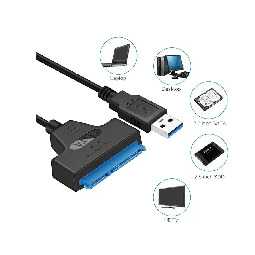 USB3.0 연결 SATA 2.5인치 저장장치 변환 컨버터