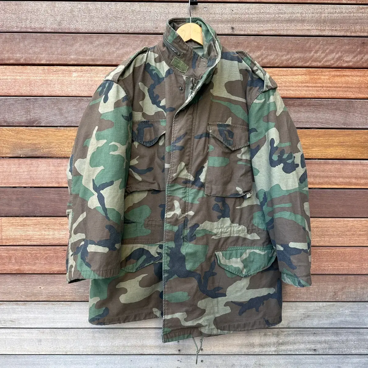 US Army Original Woodland Field Jacket LL