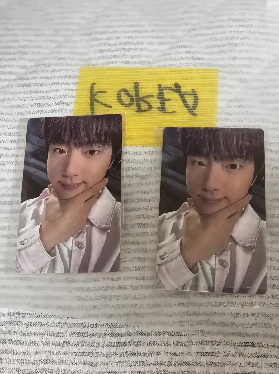 Seok Jin showcase live photocard