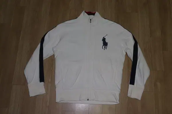 (105)Polo Bik Pony/White Ziplock Jacket