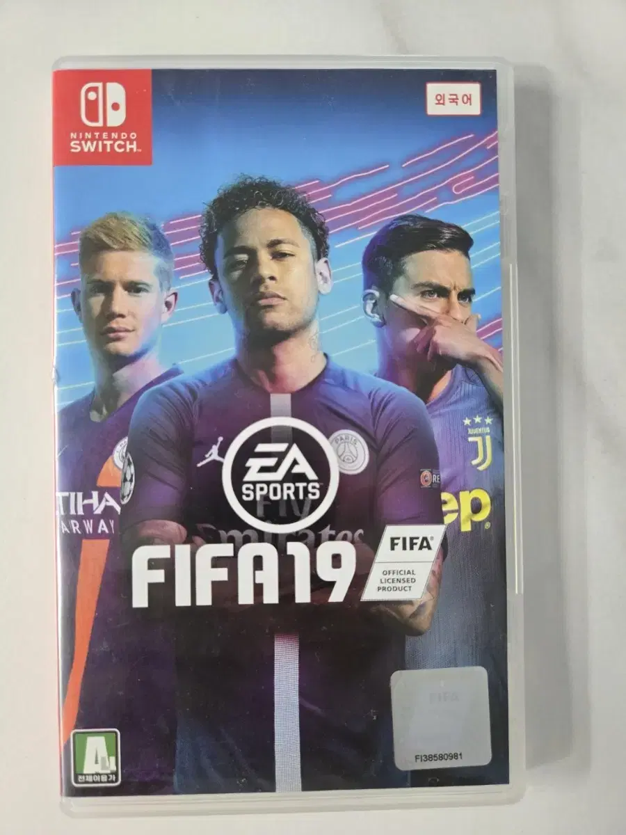 피파 FIFA 19 닌텐도 스위치 게임 타이틀 칩