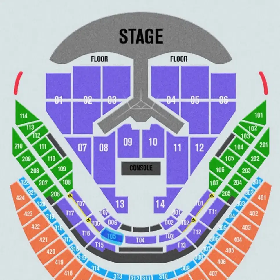 임영웅 콘서트 1/3일 테이블석 T05  2연석 양도