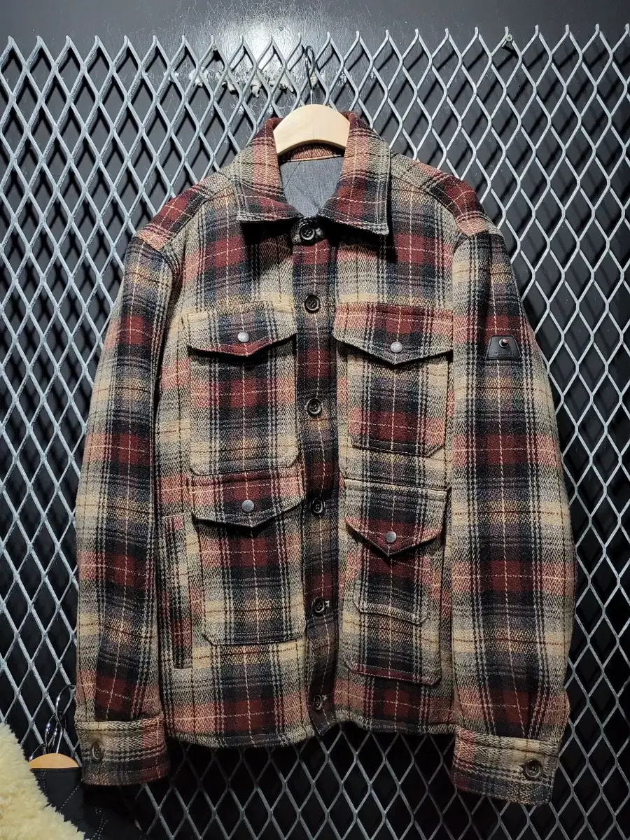 Series Sinsulate Check Jacket Coat