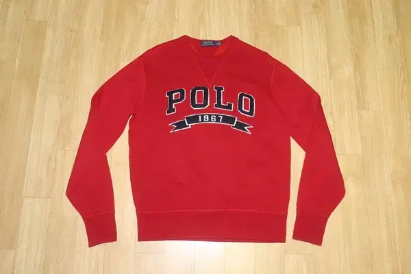 (105)Polo/Red Man to Man T-Shirt