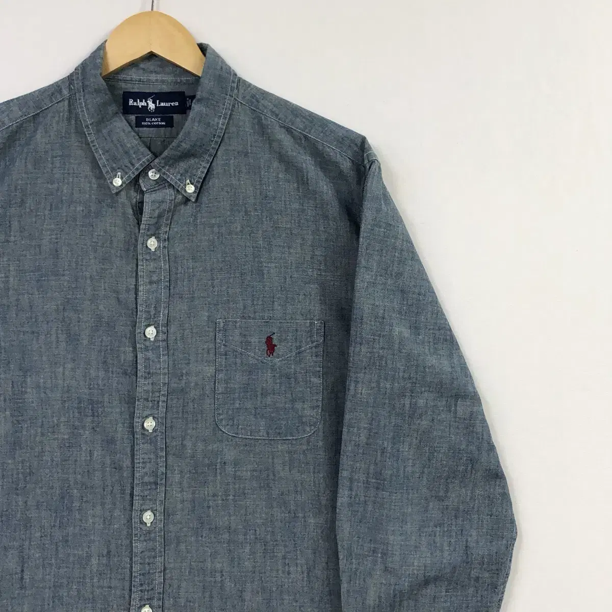 L Polo Chambray Denim Shirt