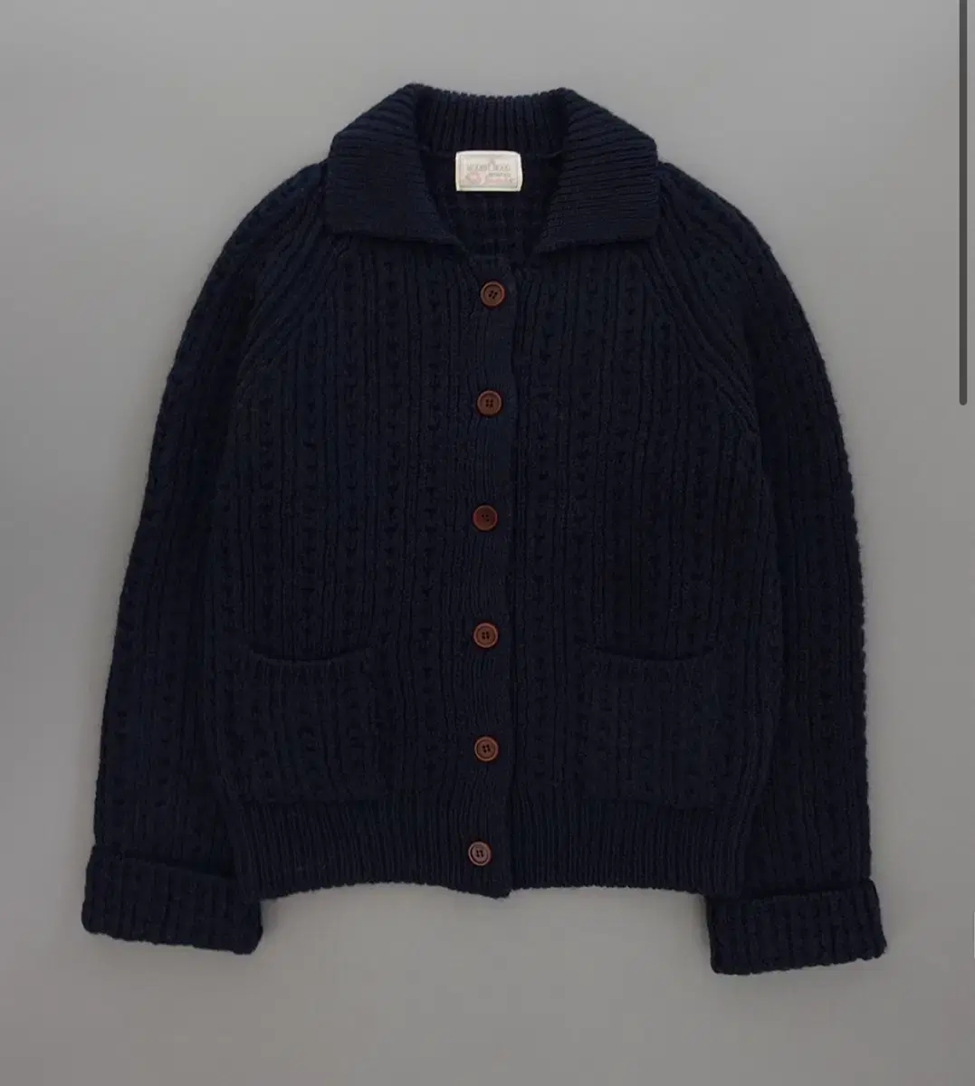 모데스트무드 Episode Cardigan (Navy)