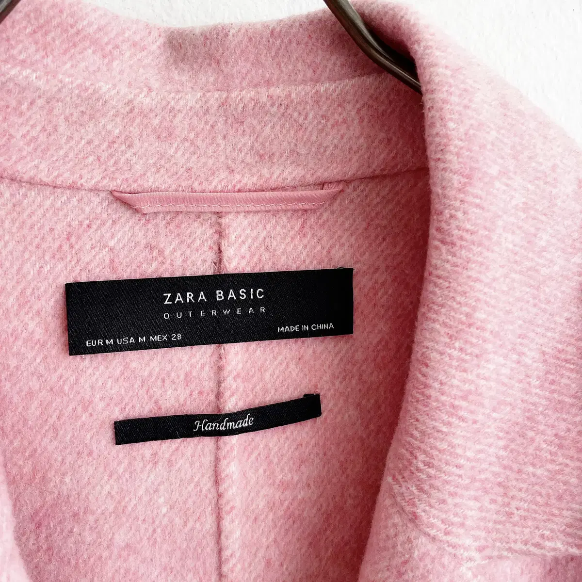 ZARA 핸드메이드 코트