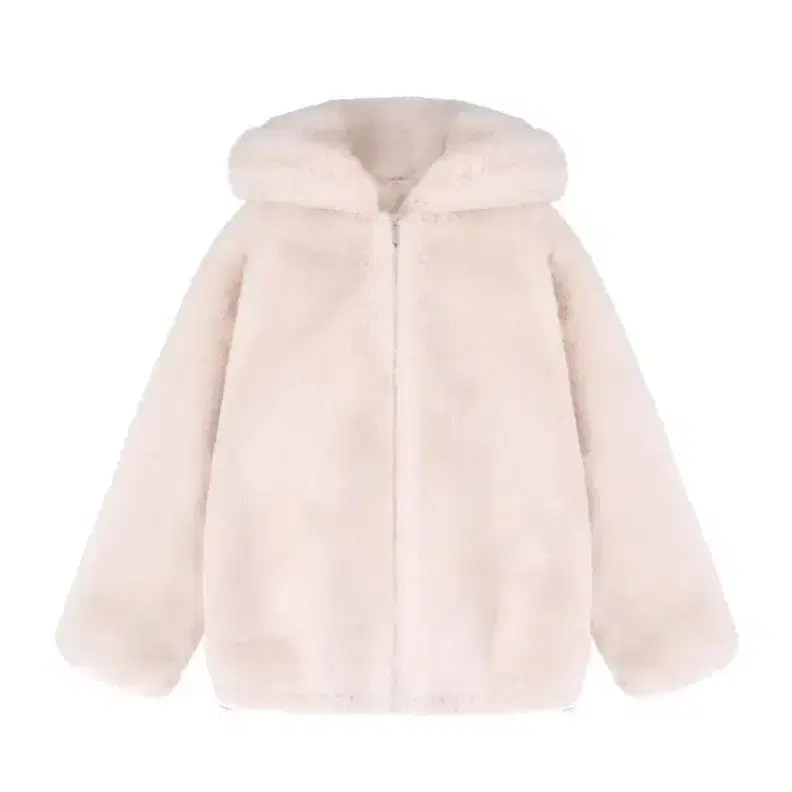 클리시어 Peach pudding fur jacket Baby pink