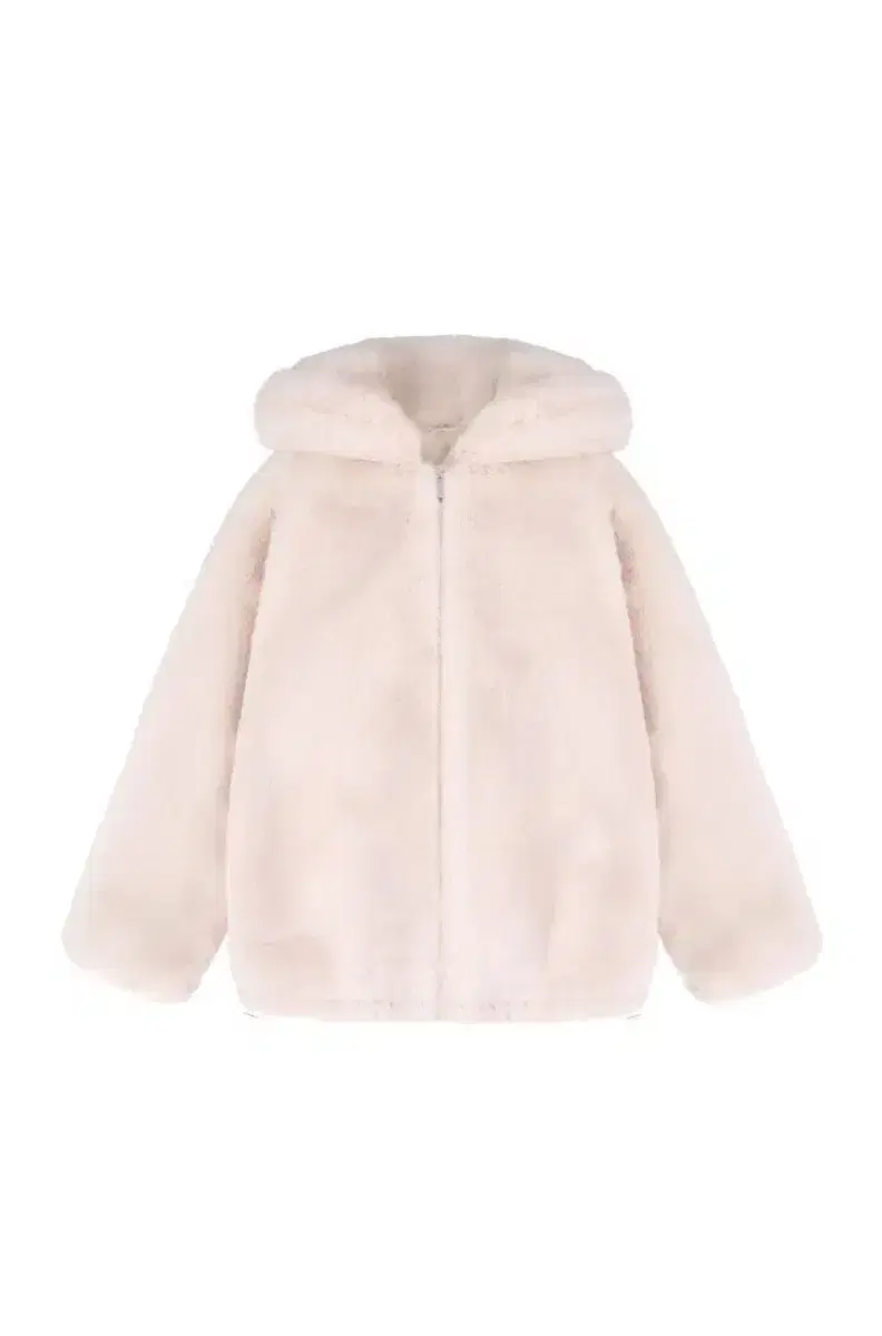 클리시어 Peach pudding fur jacket Baby pink