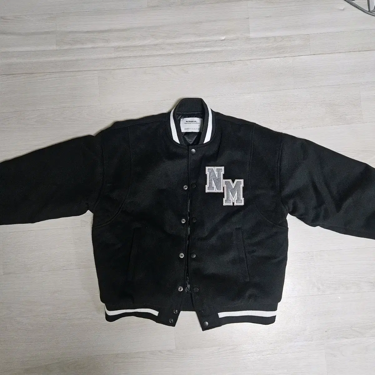 No-Manual Varsity Jacket Winter Outerwear