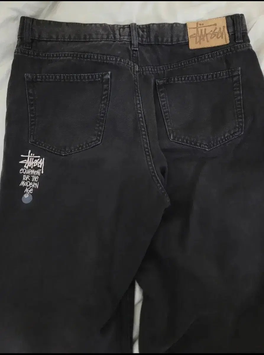 Stussy Washed Canvas Big All-Jin Size 32