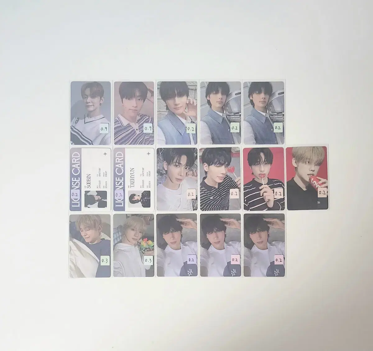 Tuvatu photocard wts / Sanctuary Star Chair ld yeonjun soobin alpo/