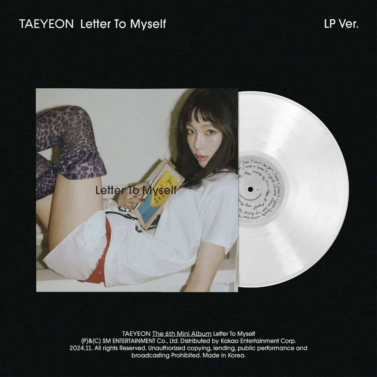 Taeyeon Mini 6집 LP WTS