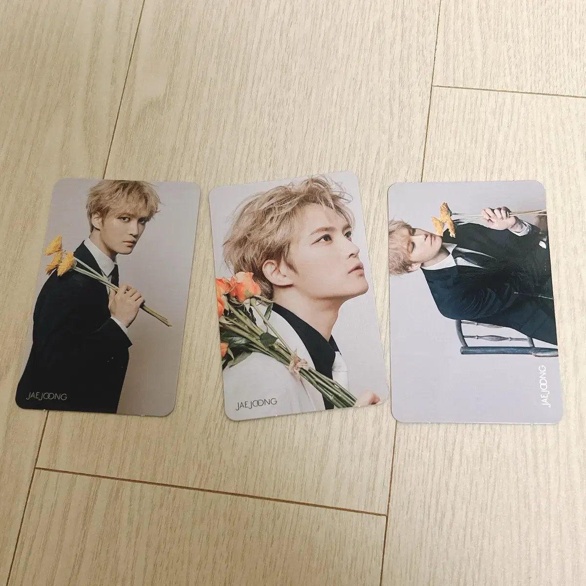 Kim Jaejoong FLAWLESS LOVE photocard 3 types bulk sells