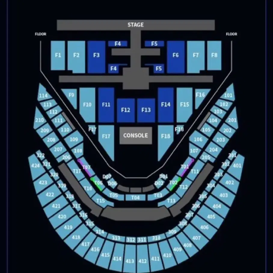 티포)26 엔시티 127 막콘 콘서트 1층 양도합니다!!