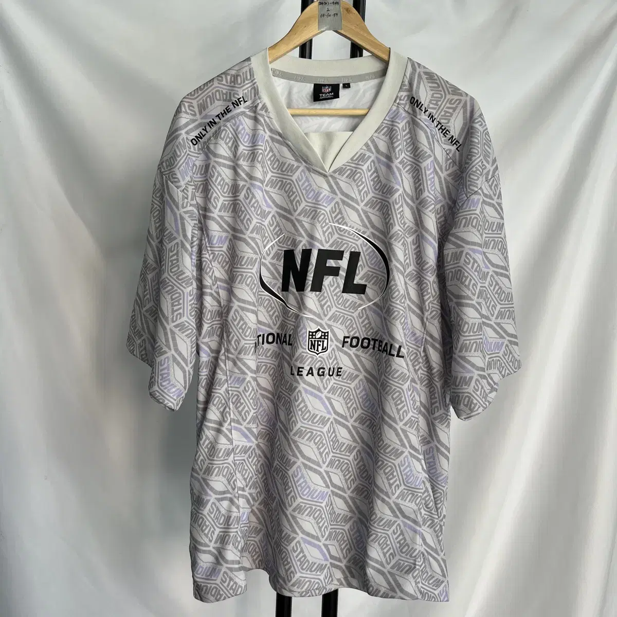 [Genuine/L] NFL Patterned Jersey Short Sleeve Jersey