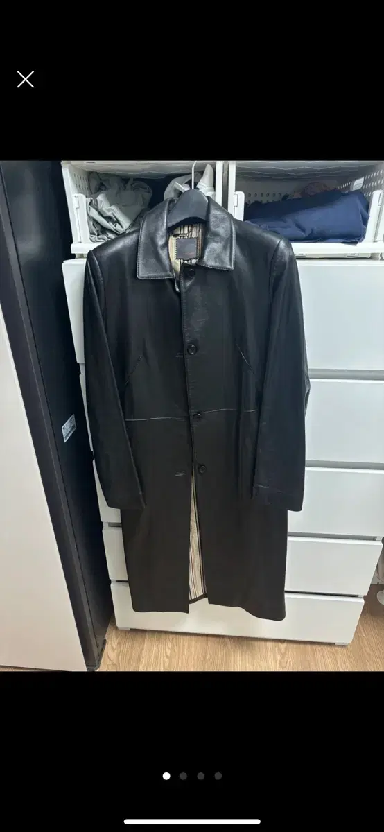 OPART Italian leather single jacket coat (100% lamb leather)