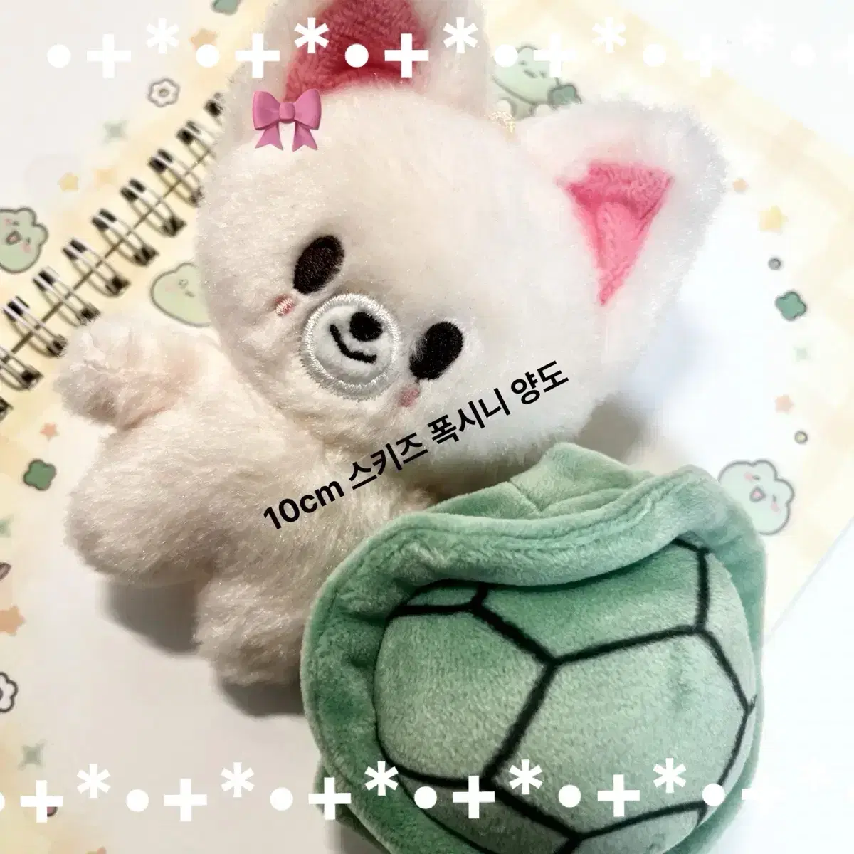 Price drop 10cm skzoo Foxini wts + turtle suit