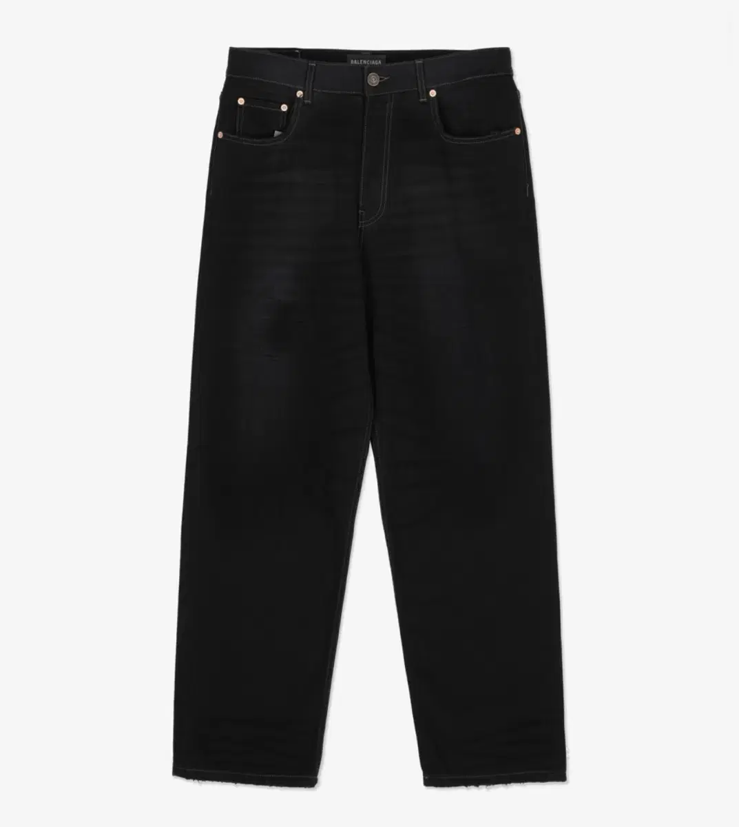 BALENCIAGA Balenciaga loose fit denim pants black XXS for sale!